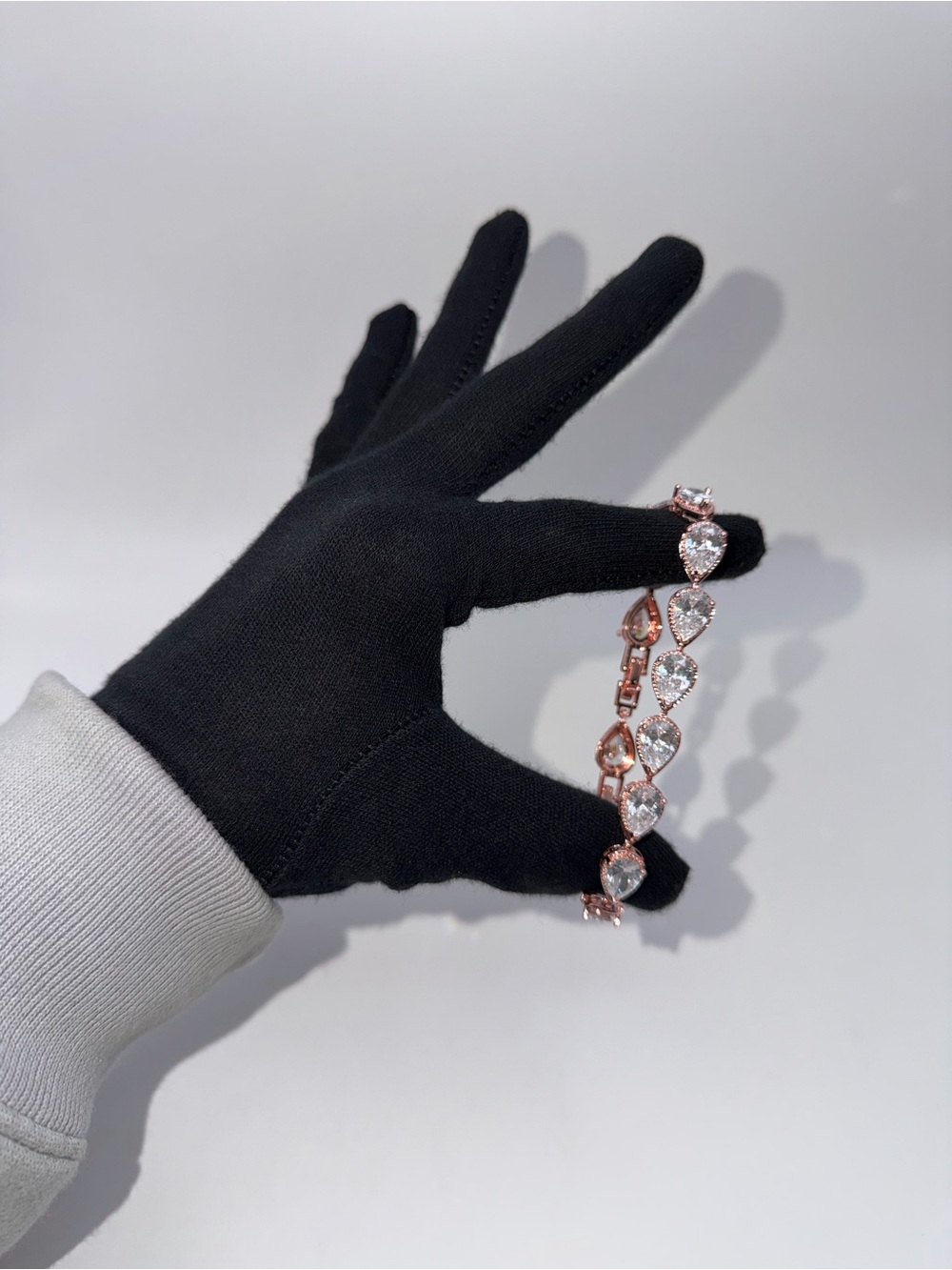 R-Gold "Rain Drop" Flex Bracelet